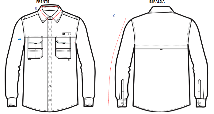 Camisa Casual ML Pescador