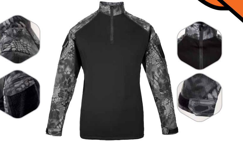 Camisa Duo Camuflajeada Kryptek