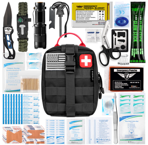 KIT DE SUPERVIVENCIA DE PRIMEROS AUXILIOS ESENCIAL (REF. ESSENTIAL-SURVIVAL)