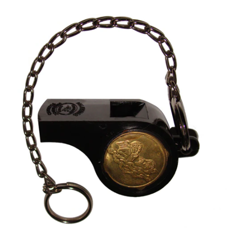 Silbato Tránsito de Baquelita de Lujo